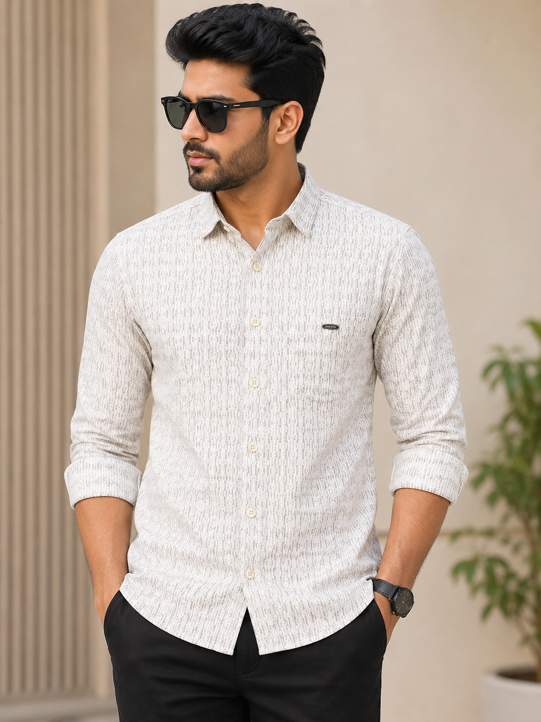 Classic Colors Premium Casual Shirt - Flat 300 Sale